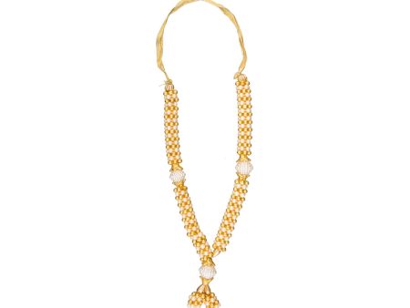 Artificial Mala - 7 Inches | Fancy Mala  Moti Mala for Deity Online Hot Sale