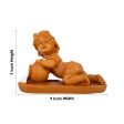 Butter Krishna Idol - 7 x 9 Inches | Wooden Statue  Vennai Kannan  Krishna Idol with Butter for Pooja Sale