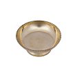 Brass Bowl With Stand - 1.75 x 4.25 Inches | Plain Design Brass Cup  Pooja Cup for Home  160 Gms Approx For Discount