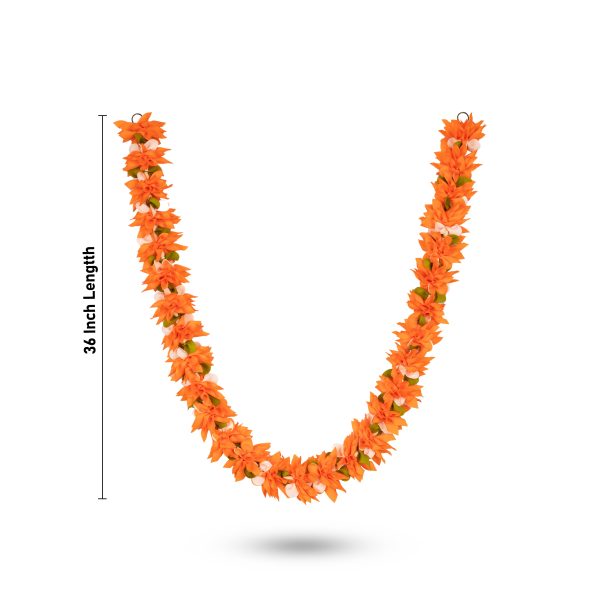 Artificial Flower Garland - 36 Inches | Flower Toran  Artificial Mala for Photo Frame  Assorted Design & Colour Fashion