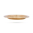 Brass Plate - 6.5 Inches | Beading Design Thali Plate  Pooja Plate for Home  35 Gms Approx Cheap