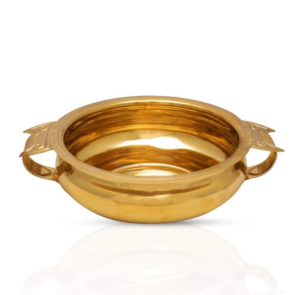 Brass Urli - 2.5 x 6.5 Inches | Uruli  Brass Bowl  Flower Pot for Home on Sale