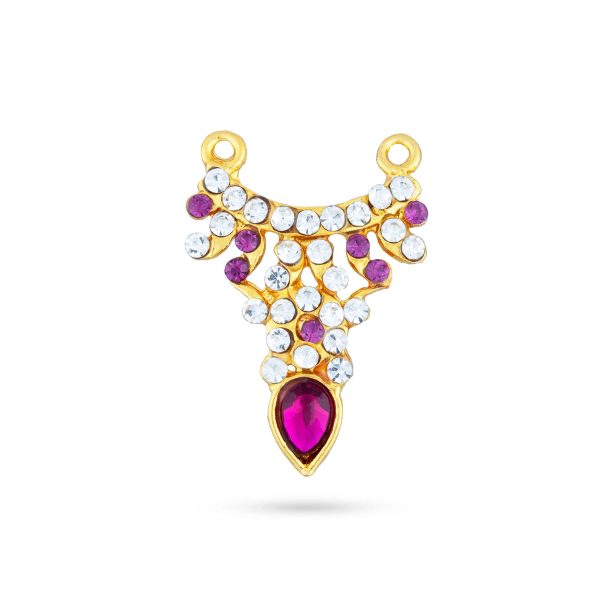 Stone Necklace - 1.25 Inches | Stone Jewelry  Stone Jewellery for Deity  Assorted Colour For Cheap