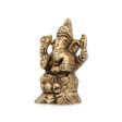 Ganesha Statue - 1.5 x 1 Inches | Vinayagar Statue  Antique Brass Idol for Pooja  100 Gms Approx Discount