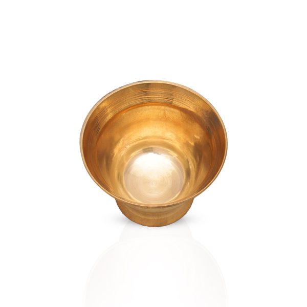 Brass Cup - 1.5 x 2.25 Inches | Brass Bowl  Brass Vessel  Small Brass Bowl for Pooja Hot on Sale