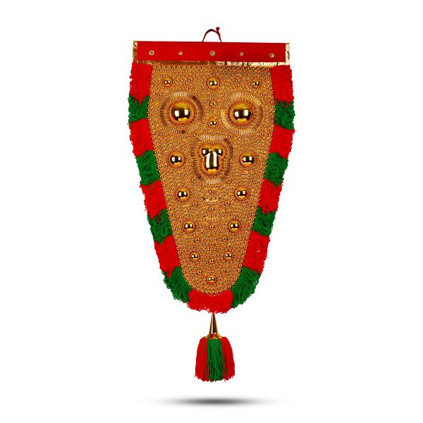 Nettipattam - 2.5 Feet | Traditional Nettipattam  Decorative Hanging for Car on Sale