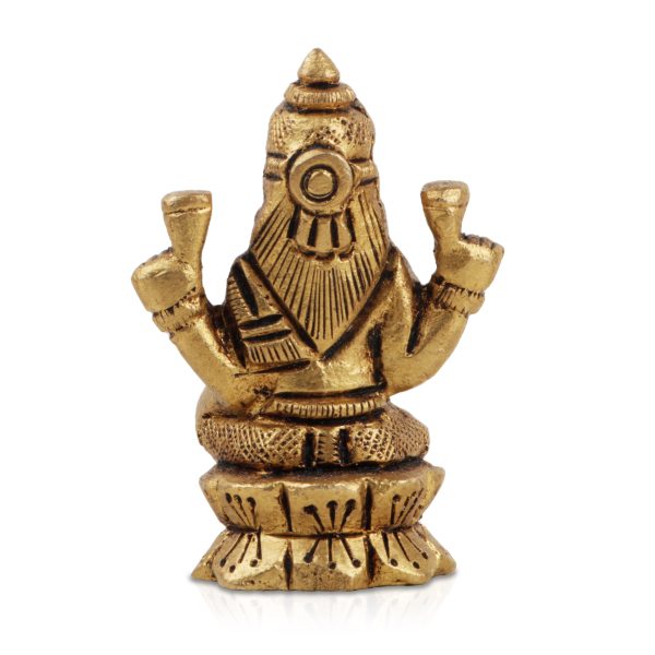 Laxmi Murti  - 2 x 1.75 Inches |  Brass Idol  Lakshmi Idol  Lakshmi Murti  Lakshmi Statue for Pooja Cheap