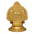 Ashtalakshmi Vilakku - 8.5 Inches | Ashtalakshmi Deepam  Brass Lamp for Pooja  1.340 Kgs Approx Online now