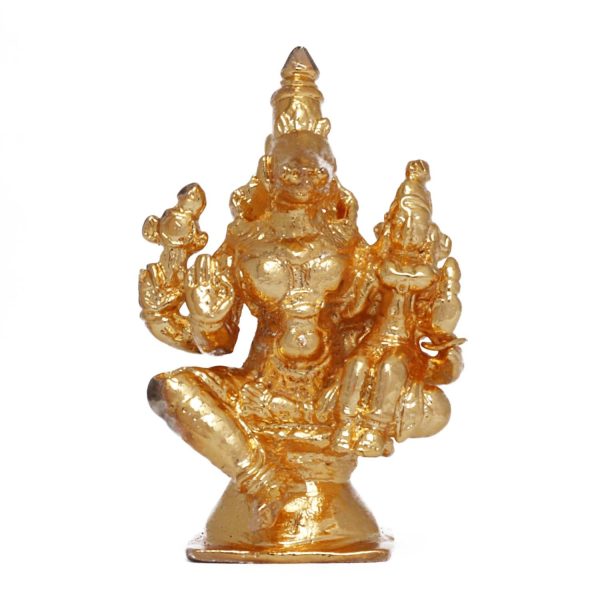 Varaha Lakshmi Idol - 1.5 Inches | Copper Idol  Gold Polish Lakshmi Murti  Varaha Laxmi Statue  Varaha Murti for Pooja Cheap