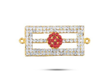 Shivan Vibhuti Pattai - 1 x 2 Inches | Tripundra Tilak  Stone Vibuthi Pattai  Stone Jewellery for Deity Online now