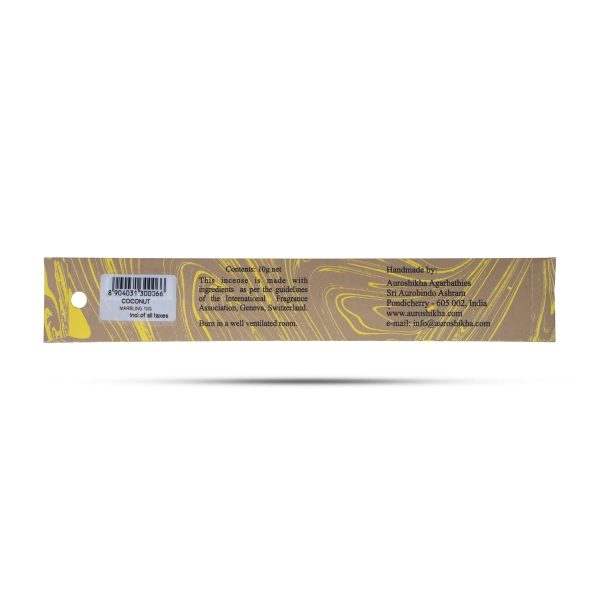 Auroshikha Coconut Incense Sticks - 10 Gms | Agarbathi  Agarbatti for Pooja Fashion