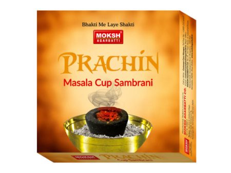 Moksh Prachin Masala Cup Sambrani - 12 Pcs | Dhoop Sticks  Sambrani Dhoop  Dhoop Batti for Pooja Sale