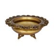 Flower Pot With Leg - 7 x 15 Inches | Brass Urli  Flower With Diya Design Uruli for Living Room  8.140 Kgs Approx Hot on Sale