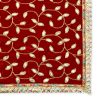 Asan Mat - 13 x 20 Inches | Velvet Aasan Mat  Jari Border Pooja Aasan for Deity  Assorted Colours  55 Gms Approx Hot on Sale