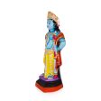 Vithoba Krishna Standing - 30 x 12 Inches | Giri Golu Doll  Clay Doll  Navratri Bommai Supply