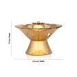 Agarbathi Stand - 1.5 x 2.5 Inches | Brass Agarbatti Holder  Kamal Design Incense Stick Holder for Pooja  30 Gms For Cheap