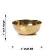 Brass Cup - 1 x 3 Inches | Rocket Cup  Kumkum Bowl for Pooja  20 Gms Approx Hot on Sale