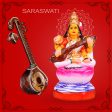 Saraswati Clay Golu Bommai - 8 x 4 Inches | Giri Golu Doll  Navaratri Golu Bomma Gombe Bommai Supply