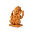 Ganesh Statue - 8 x 5.5 Inches | Wooden Statue  Vinayaka Idol   Ganesh Idol for Pooja Hot on Sale