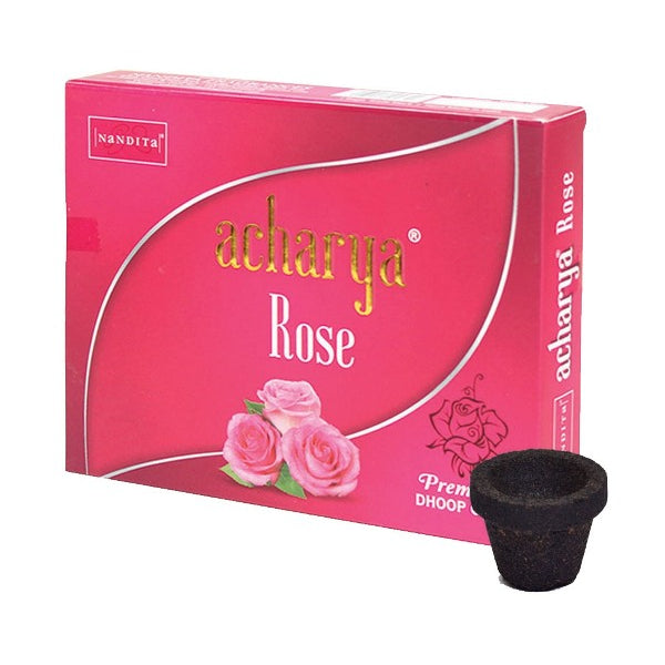 Nandita Premium Dhoop Cups 12Pcs - Acharya Rose Online now