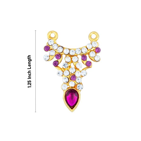 Stone Necklace - 1.25 Inches | Stone Jewelry  Stone Jewellery for Deity  Assorted Colour For Cheap