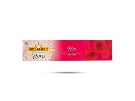 Mangaldeep Flora Rose Incense Sticks - 100 Gms | Agarbatti  Agarbathi for Pooja Fashion