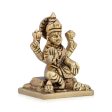 Lakshmi Idol - 3 x 2 Inches | Antique Brass Idol  Lakshmi Murti  Laxmi Idol for Pooja  270 Gms Approx Discount