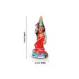 River Goddess Clay Golu Bommai Set - 8 x 4 Inches | Giri Golu Doll  Navaratri Golu Bomma Gombe Bommai Discount