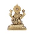 Lakshmi Idol - 3 x 2 Inches | Antique Brass Idol  Lakshmi Murti  Laxmi Idol for Pooja  270 Gms Approx Discount