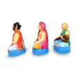 Sangeetha Mummoorthigal Clay Golu Bommai Set - 7 x 6 Inches | Giri Golu Doll  Navaratri Golu Bomma Gombe Bommai Online Sale