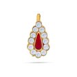 Stone Pendant - 1 Inch | Tilak Design Stone Locket  Stone Dollar for Deity Online now