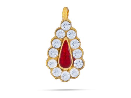 Stone Pendant - 1 Inch | Tilak Design Stone Locket  Stone Dollar for Deity Online now