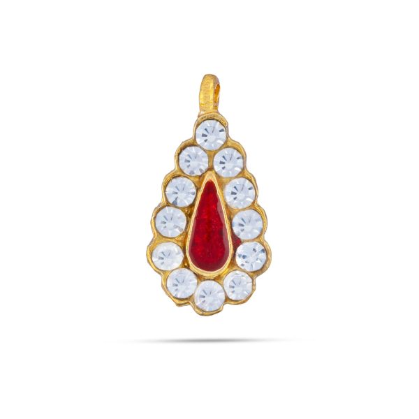 Stone Pendant - 1 Inch | Tilak Design Stone Locket  Stone Dollar for Deity Online now