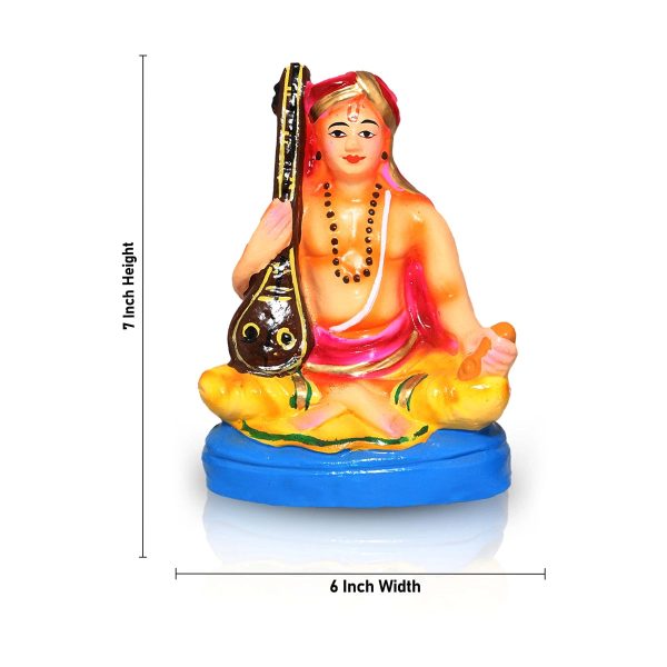 Sangeetha Mummoorthigal Clay Golu Bommai Set - 7 x 6 Inches | Giri Golu Doll  Navaratri Golu Bomma Gombe Bommai Online Sale