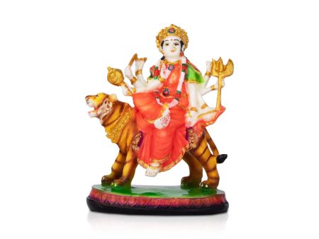 Durga Murti - 8 x 6 Inches | Resin Statue  Durga Mata for Pooja on Sale