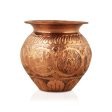 Copper Lota - 5 Inches | Ashtalakshmi Chombu  Copper Kalash for Pooja For Sale