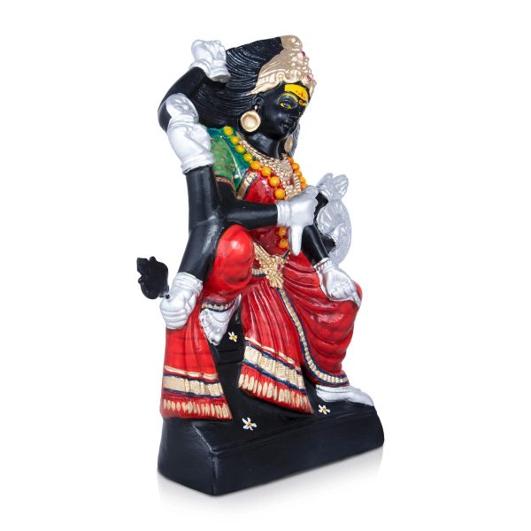 Vakrakali Amman Paper Mache Golu Bommai - 18 x 14 Inches | Giri Golu Doll  Navaratri Golu Bomma Gombe Bommai on Sale