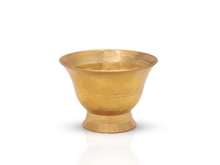 Brass Cup - 1.5 x 2.25 Inches | Brass Bowl  Brass Vessel  Small Brass Bowl for Pooja Hot on Sale