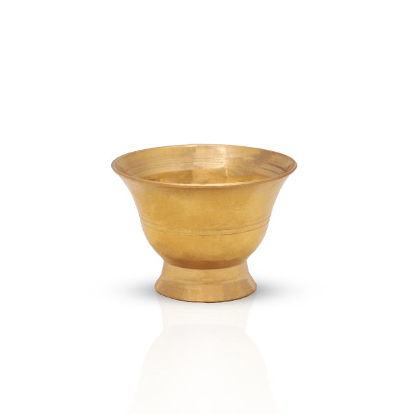 Brass Cup - 1.5 x 2.25 Inches | Brass Bowl  Brass Vessel  Small Brass Bowl for Pooja Hot on Sale