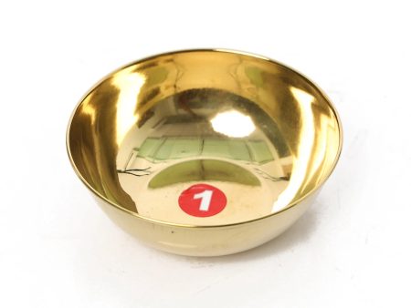 Brass Cup - 1 x 3.5 Inches | Sandal Bowl  Kumkum Bowl  Pooja Cup for Home  25 Gms Approx Online