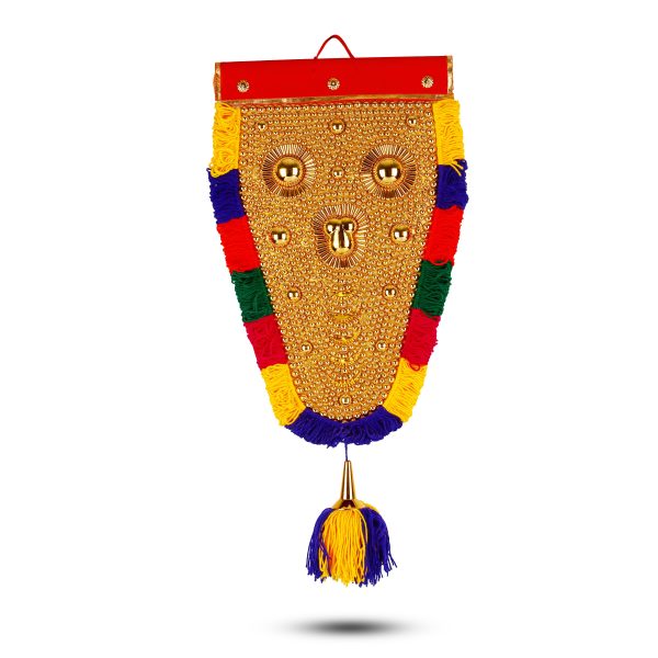 Nettipattam - 1.5 Feet | Traditional Nettipattam  Decorative Hanging for Car For Sale