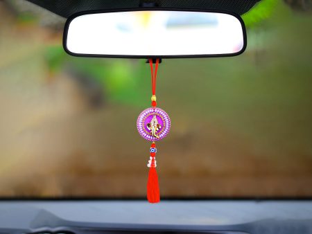 Car Hanging  - 13 x 3 Inches | Car Mirror Hanging  Car Decorative Accessory  Assorted Design Supply