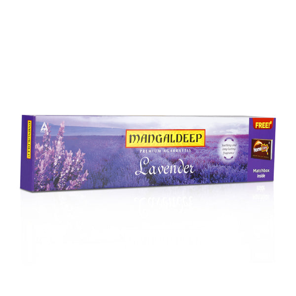 Mangaldeep Lavender Premium Incense 72 Sticks - Lavender Hot on Sale