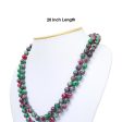 Crystal Mala - Ruby Zoisite | Semi Precious Stone Mala  Japa Mala for Men & Women Online Sale