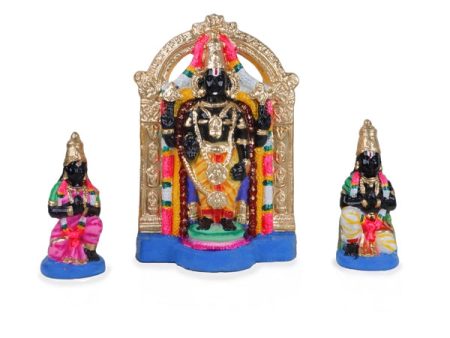 Uppiliappan Clay Golu Bommai Set - 12 x 7.5 Inches | Giri Golu Doll  Navaratri Golu Bomma Gombe Bommai Hot on Sale