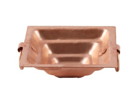 Hawan Kund - 4.5 x 4.5 Inches | Copper Agni Kund  Homa Kund  Havan Kund for Pooja Discount