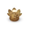 Agarbathi Stand - 1.5 x 3 Inches | Brass Agarbatti Stand  Lotus Design Incense Sticks Holder for Pooja Discount