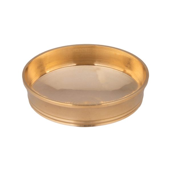 Brass Urli - 1 x 2.5 Inches | Brass Uruli  Brass Flower Pot for Pooja  60 Gms Approx Sale