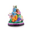 Radha Krishna with Cow Clay Golu Bommai - 10 x 8 Inches | Giri Golu Doll  Navaratri Golu Bomma Gombe Bommai Online Sale