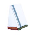 Veshti - 10 x 6 Yards | 7 Kan MayilKan Border Dhoti  White Vesti for Men Supply